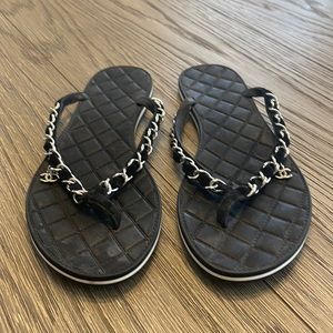 Chanel chain sandles